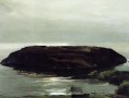 海の中の島 写実的な風景 ジョージ・ウェスリー・ベローズ